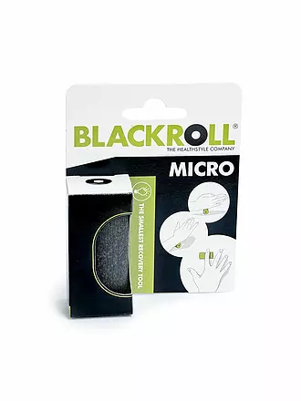 BLACKROLL | Rodillo de fascia BLACKROLL® MICRO | schwarz